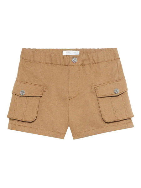  Roberto Cavalli Junior Cargo Pocket Shorts - Neutrals 