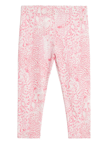  Roberto Cavalli Junior Cheetah-trint Leggings - White 