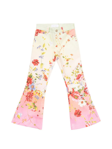  Roberto Cavalli Junior Floral Trousers - Neutrals 