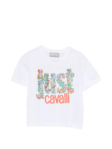  Roberto Cavalli Junior Graphic T-shirt - White 