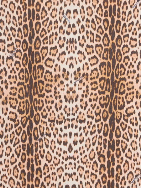  Roberto Cavalli Junior Jaguar-print Embroidered Blanket - White 