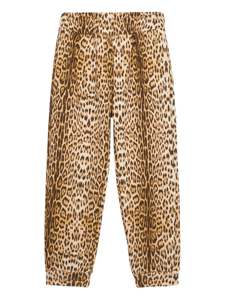  Roberto Cavalli Junior Leopard-print Trousers - Neutrals 