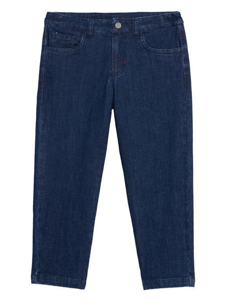  Roberto Cavalli Junior Logo-patch Jeans - Blue 