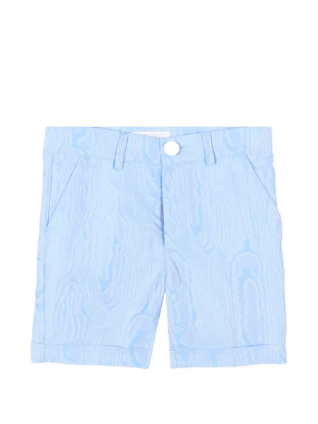  Roberto Cavalli Junior Textured Shorts - Blue 