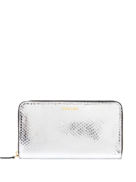  Roberto Cavalli Leather Wallet - Silver 