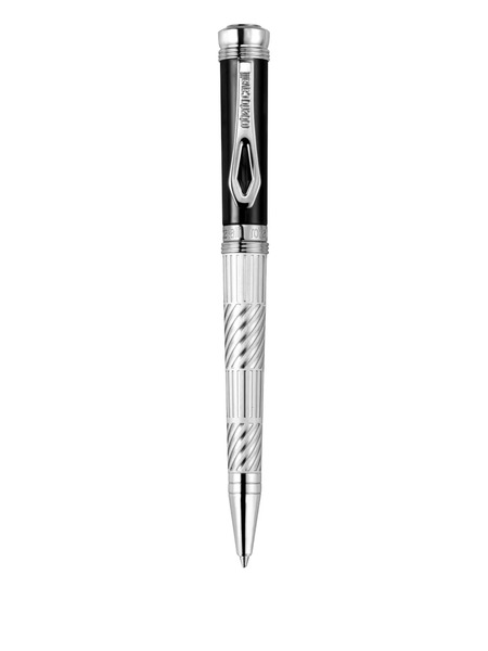  Roberto Cavalli Logo-engraved Pen - Black 