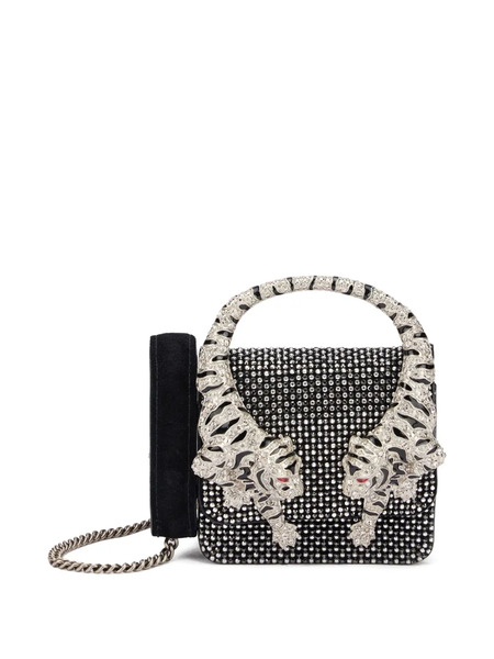  Roberto Cavalli Mini Roar Phone Bag - Black 