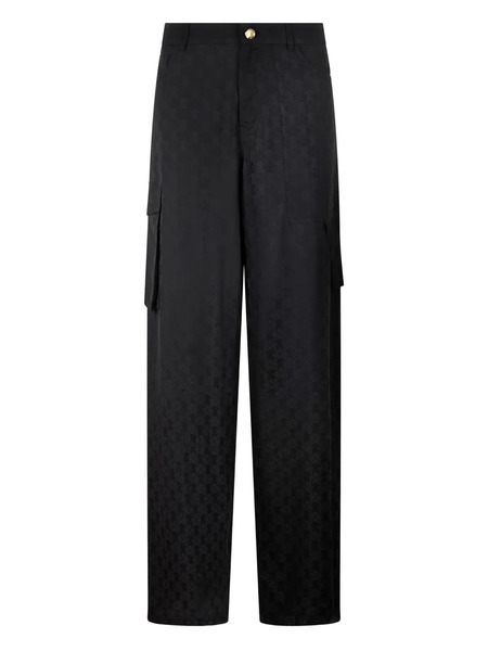  Roberto Cavalli Monogram Trousers - Black 