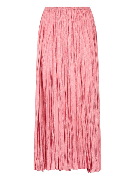  Roberto Cavalli Pleated Midi Skirt - Pink 