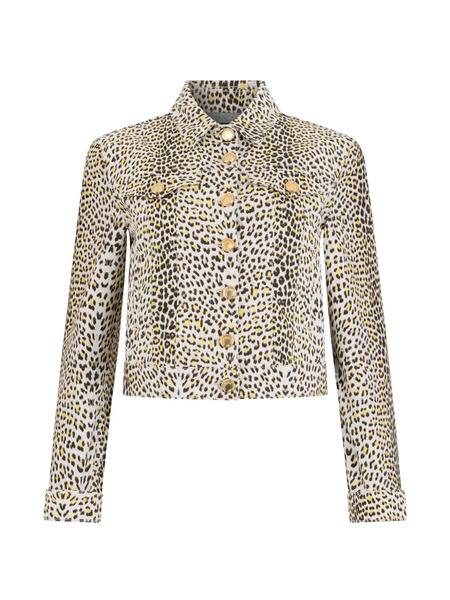 Roberto Cavalli Pop Jaguar Jacket - Yellow 