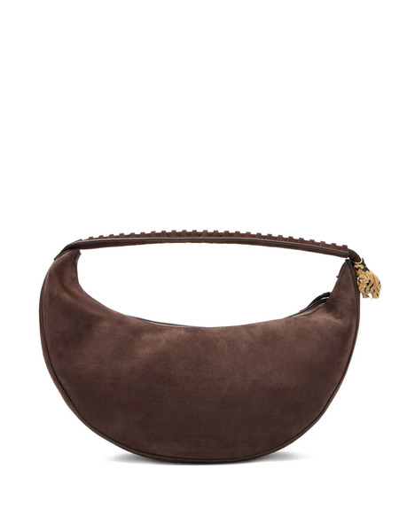  Roberto Cavalli Roar Suede Tote Bag - Brown 