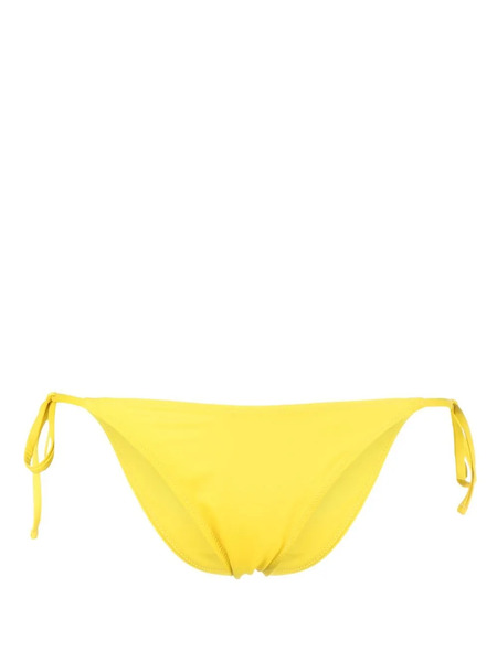  Roberto Cavalli Tie-fastening Bikini Bottoms - Yellow 