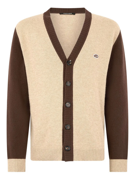  Roberto Cavalli Two-tone Cardigan - Neutrals 
