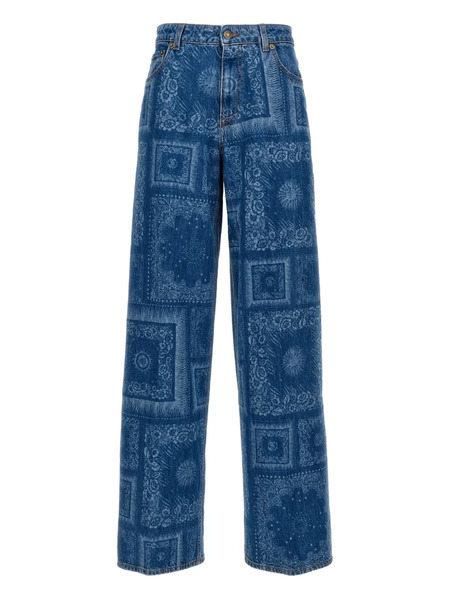  Roberto Cavalli Wide-leg Jeans - Blue 