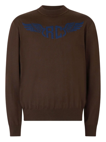  Roberto Cavalli Wool Jumper - Brown 