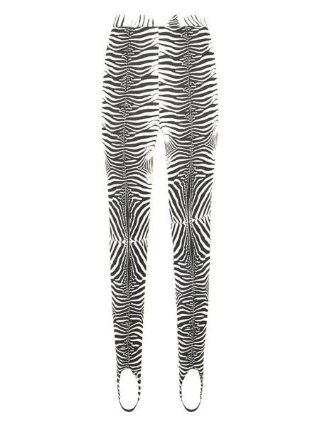  Roberto Cavalli Zebra-print Leggings - White 