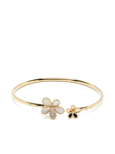  Roberto Coin 18k Yellow Gold Diamond Bracelet 
