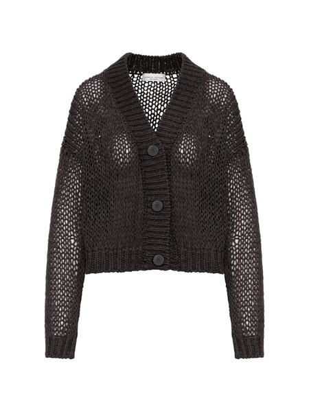  Roberto Collina Button-fastening Cardigan - Brown 