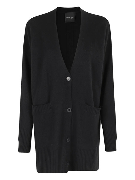 Roberto Collina Button-up Cardigan - Black 