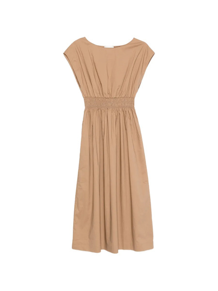  Roberto Collina Crew-neck Midi Dress - Neutrals 