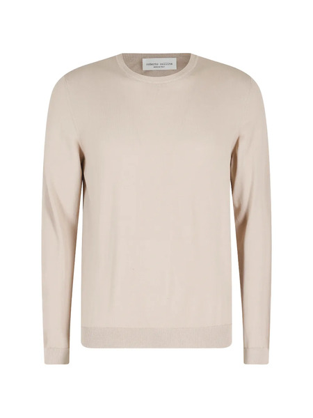  Roberto Collina Crew-neck Sweater - Neutrals 