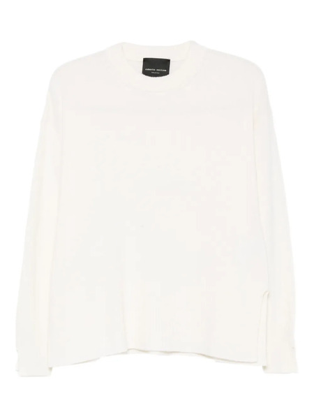  Roberto Collina Crew-neck Sweater - White 