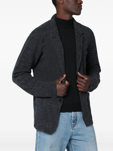  Roberto Collina Single-breasted Cardigan - Grey 