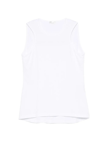  Roberto Collina Sleeveless Top - White 