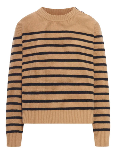 Roberto Collina Striped Sweater - Neutrals 