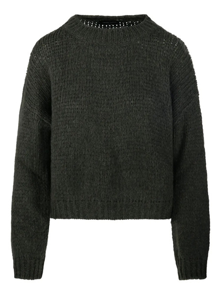  Roberto Collina Textured Round-neck Sweater - Green 