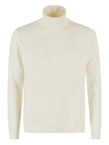  Roberto Collina Turtleneck Merino Sweater - Neutrals 