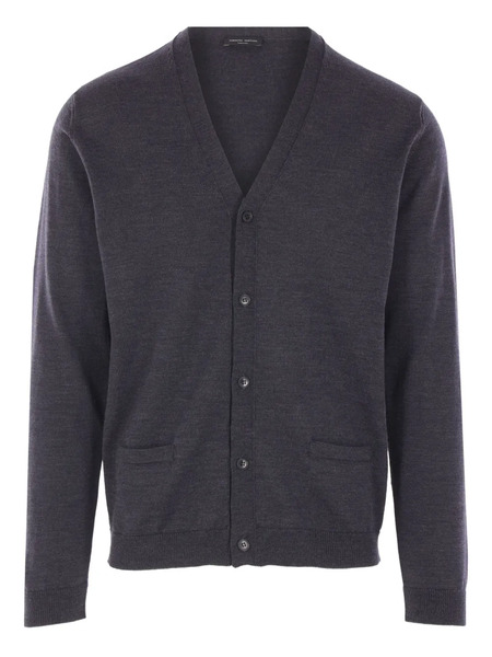  Roberto Collina Wool Cardigan - Grey 