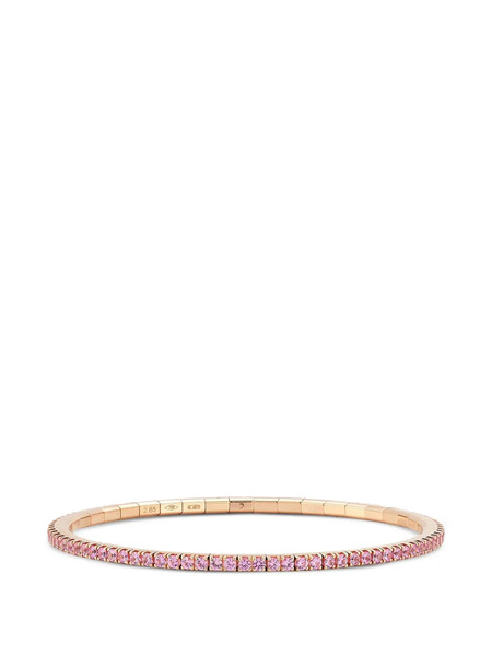 Roberto Demeglio Pink Sapphire Stretch Bracelet 