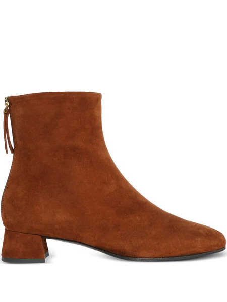  Roberto Festa Mavi Suede Zip Boots - Brown 