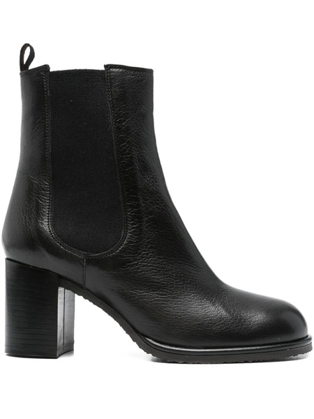  Roberto Festa 70mm Elastic-panel Block-heel Boots - Black 