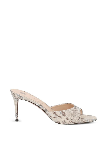  Roberto Festa Snake Print Pumps - Neutrals 