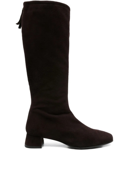  Roberto Festa Suede Square-toe Boots - Brown 