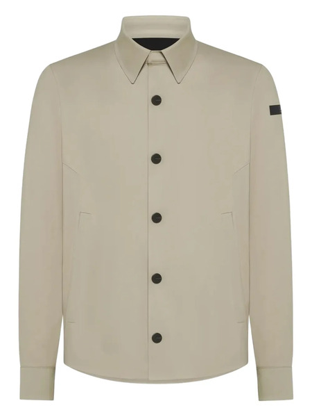  Roberto Ricci Designs Logo-patch Shirt Jacket - Neutrals 