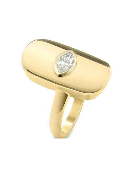  Robinson Pelham 18k Yellow Gold Synchronicity Diamond Ring 