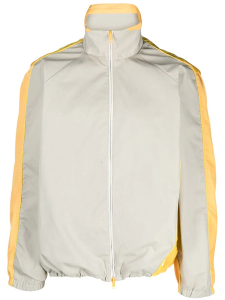  Robyn Lynch Colour-block Zip-fastening Jacket - Neutrals 