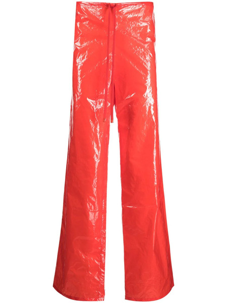 Robyn Lynch Polished Wide-leg Trousers - Black 