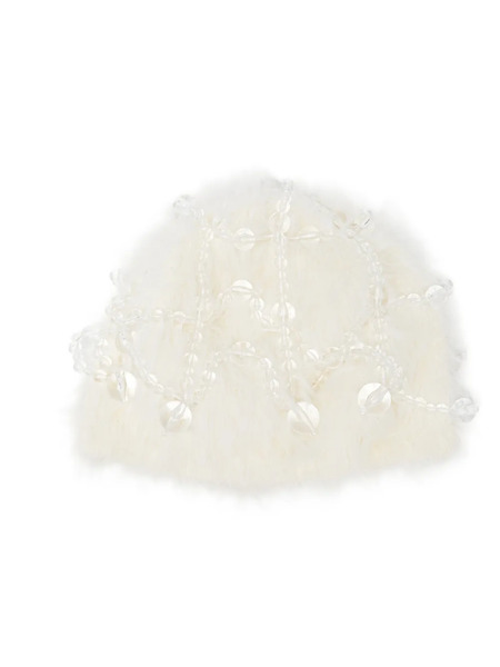  Rockfish X Susan Fang Furry Bubble Hat - Neutrals 