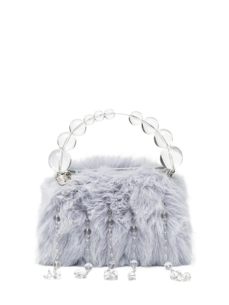  Rockfish X Susan Fang Furry Tote Bag - Blue 