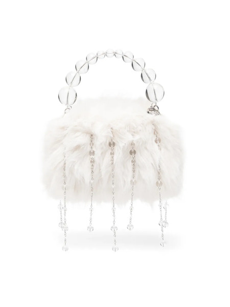  Rockfish X Susan Fang Furry Tote Bag - White 
