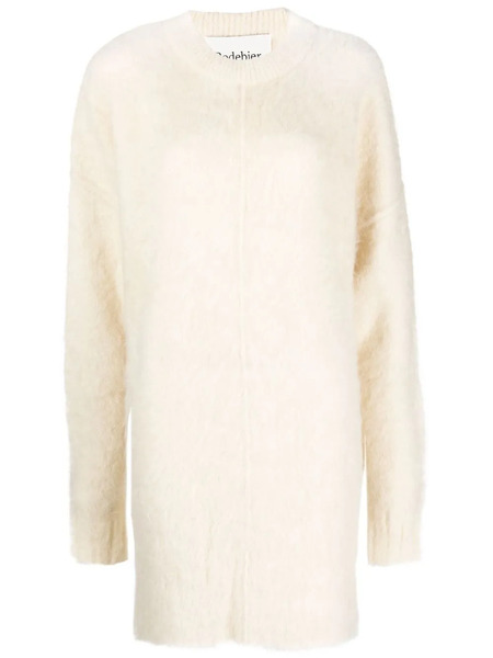  Rodebjer Crew-neck Alpaca Wool-blend Jumper - Neutrals 