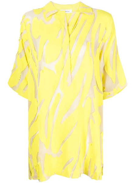  Rodebjer Lori Drop-shoulder Minidress - Yellow 