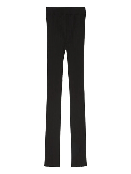  Rodebjer Ribbed-knit Trousers - Black 