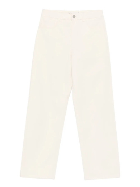  Róhe Compact Cotton Jeans - White 