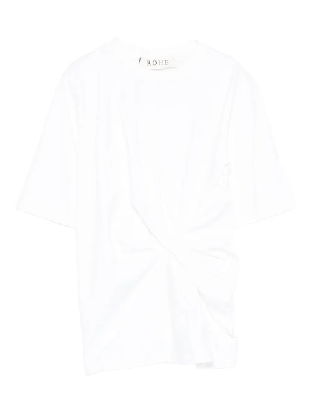  Róhe Crew-neck T-shirt - White 