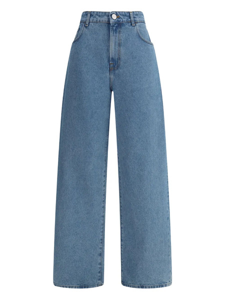  Róhe Five-pocket Baggy Jeans - Blue 